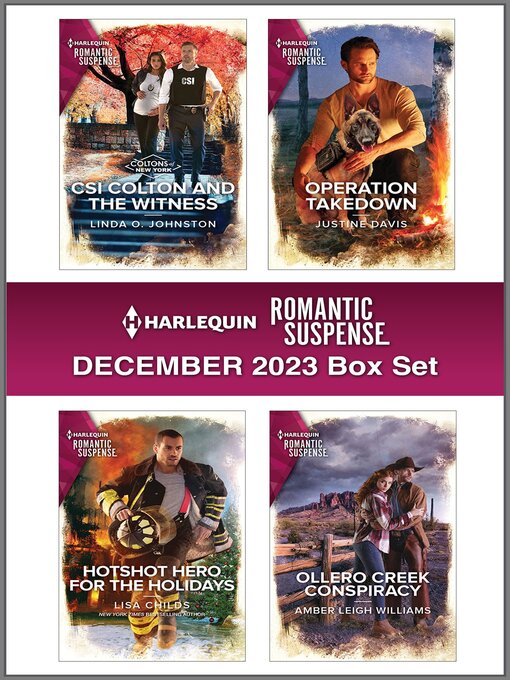 Title details for Harlequin Romantic Suspense December 2023--Box Set by Linda O. Johnston - Available